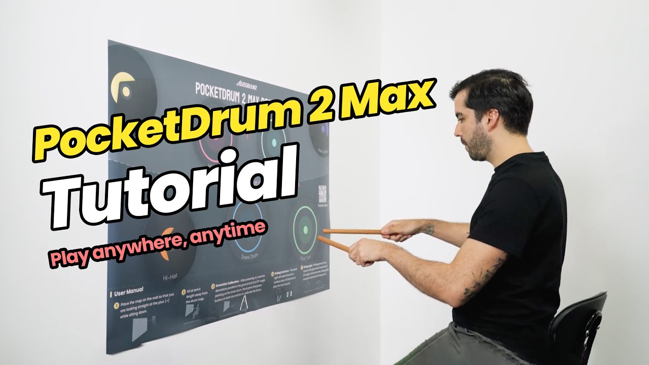 PocketDrum 2 MAX: The Complete Beginner's Guide to Your Portable Drumming Setup