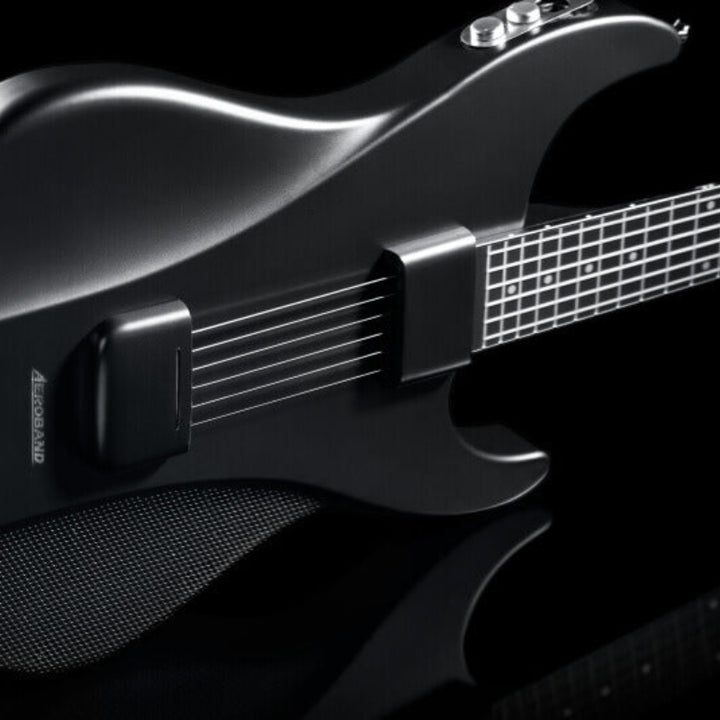 Aeroband guitar new technology with painless fingers