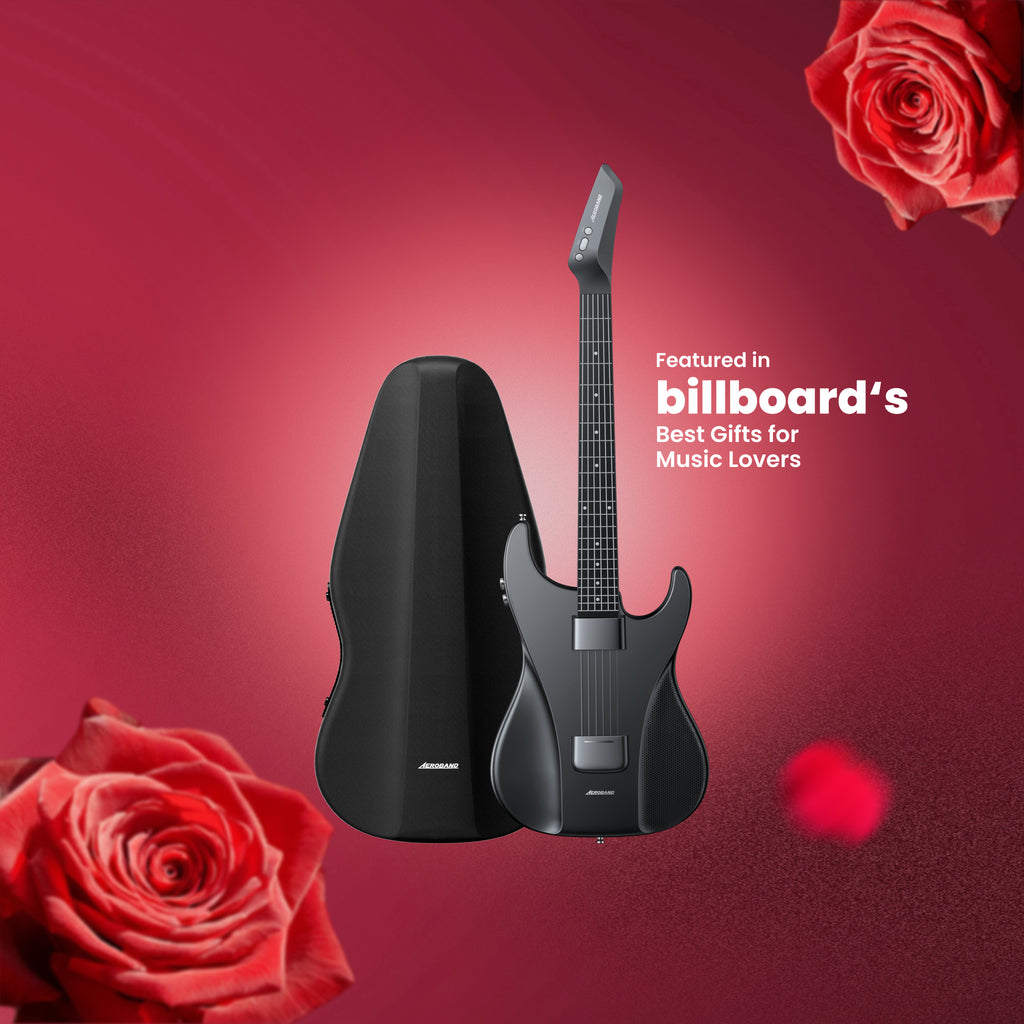 Digital Travel Guitar | MIDI, Built-in Speaker & Capo – AeroBand