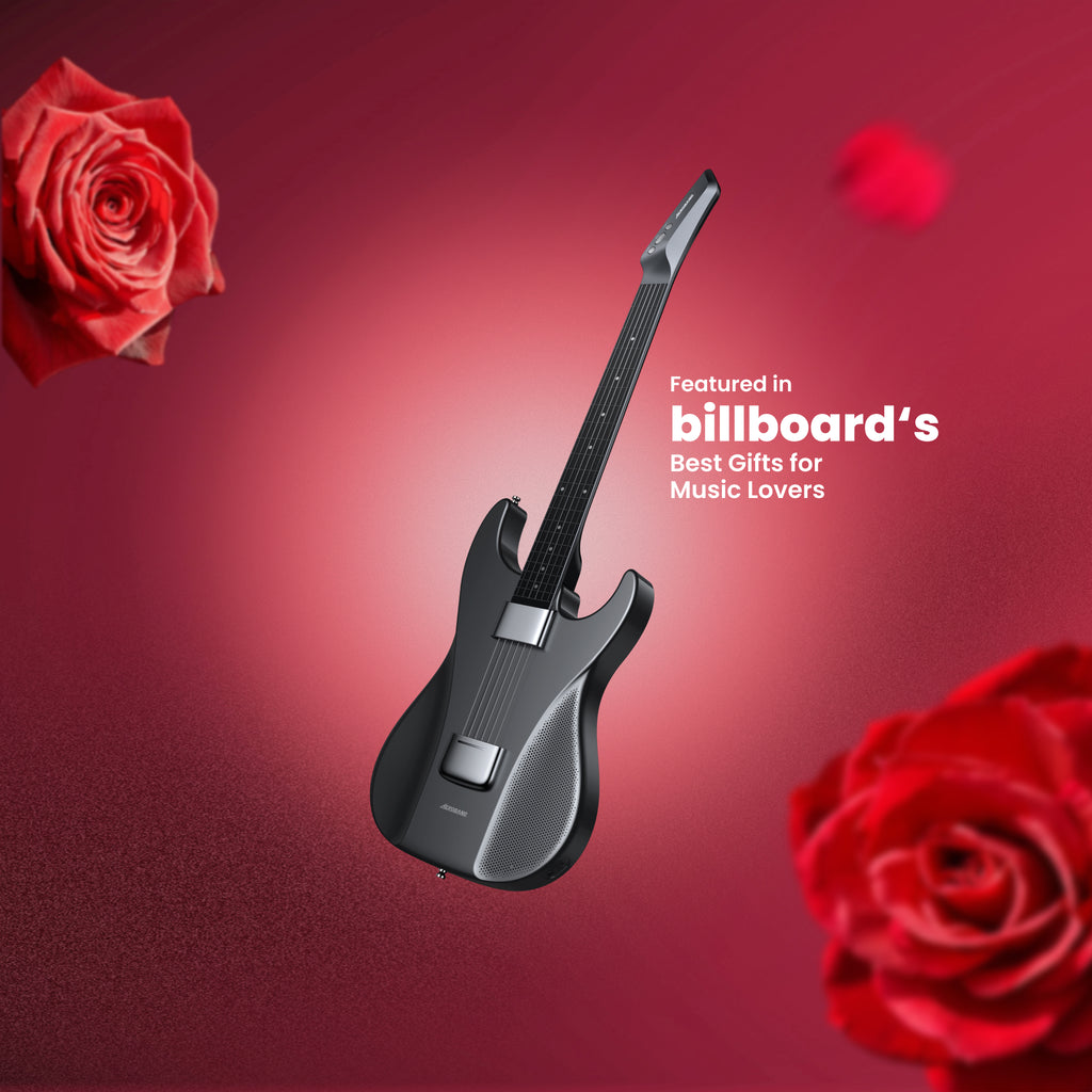 Digital Travel Guitar | MIDI, Built-in Speaker & Capo – AeroBand