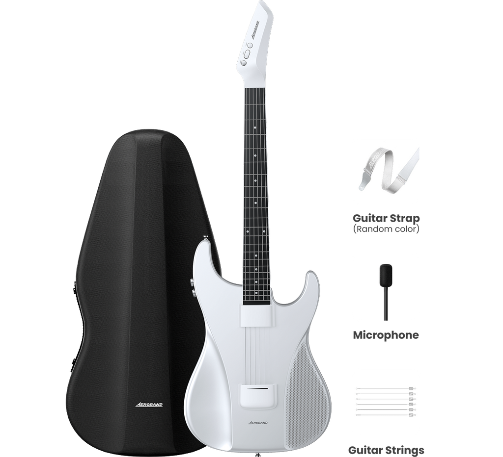 Digital Travel Guitar | MIDI, Built-in Speaker & Capo – AeroBand Digital Travel Guitar | MIDI, Built-in Speaker & Capo – AeroBand