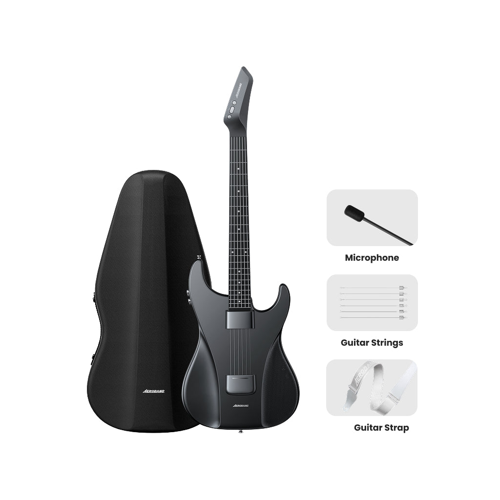 ギター Aeroband guitar AeroBand Guitar-Smart Digital MIDI Guitar, 6 Strings, Full size