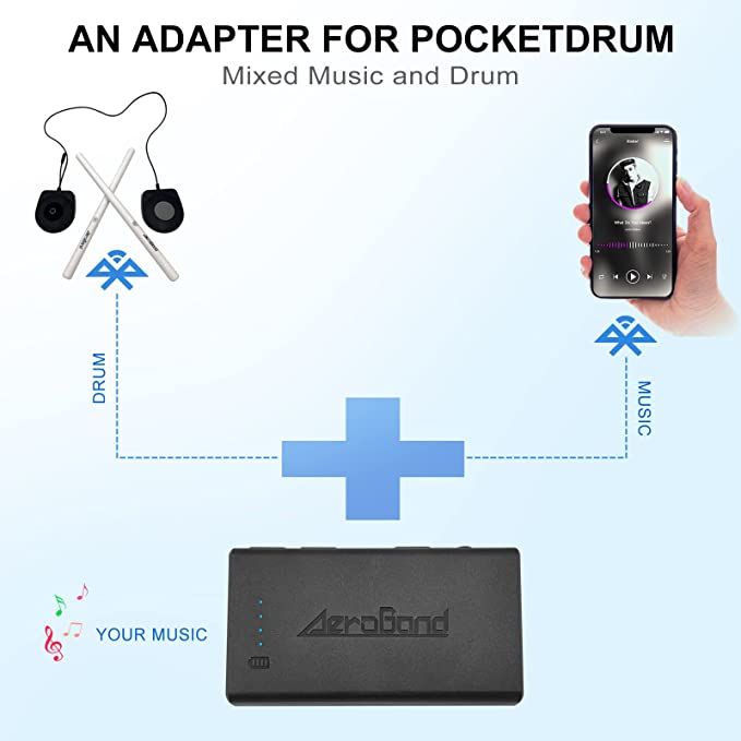PocketDrum Adapter Drumming Freely Without any APP AeroBand