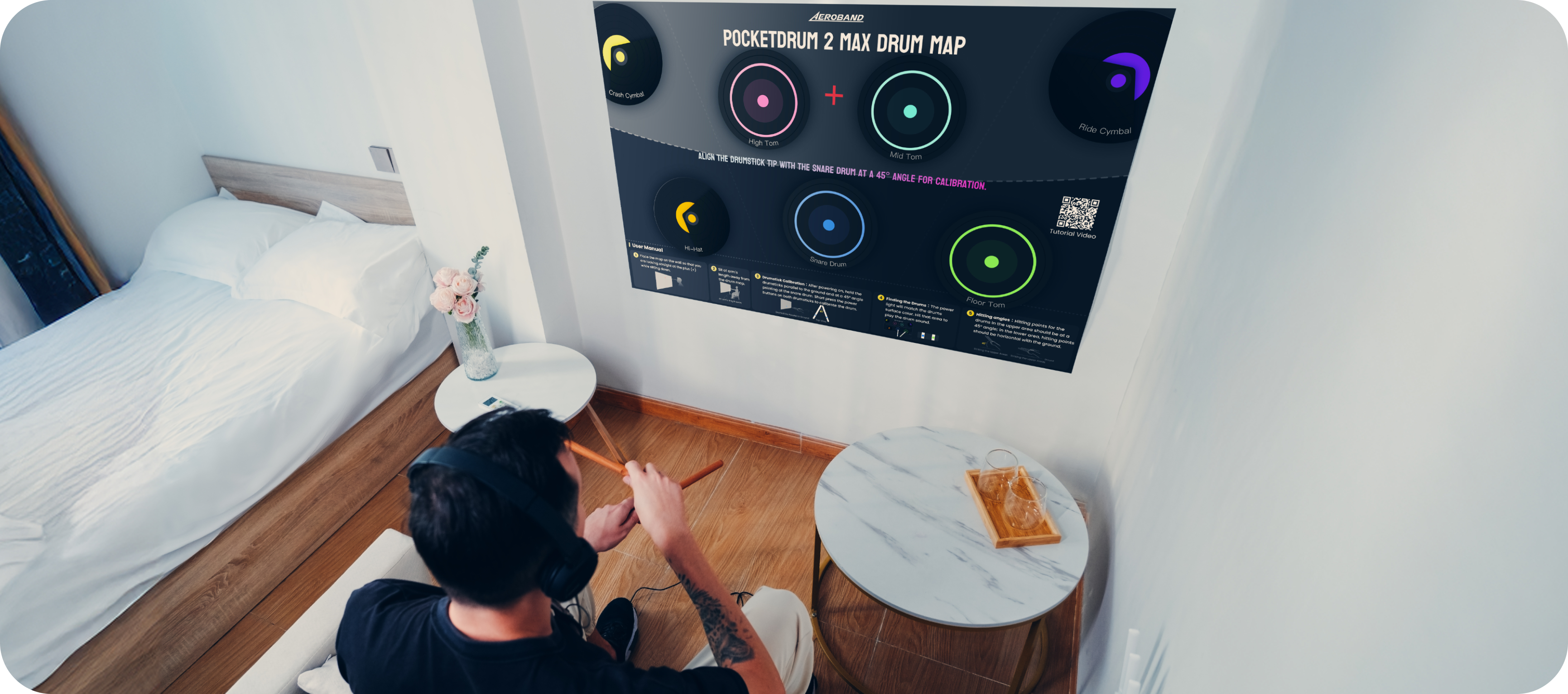 PocketDrum 2 Max | Portable Electric Drums – AeroBand PocketDrum 2 Max | Portable Electric Drums – AeroBand